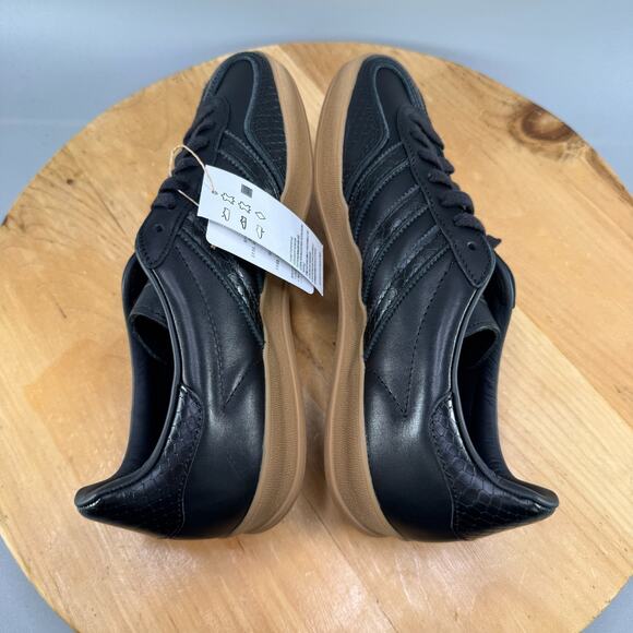 Adidas Gazelle Indoor Mens Size‎ 8.5 Shoes Black Core/Gum Snakeskin Pack NEW main image 7